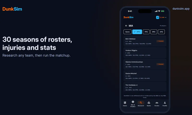 DunkSim screenshot 8