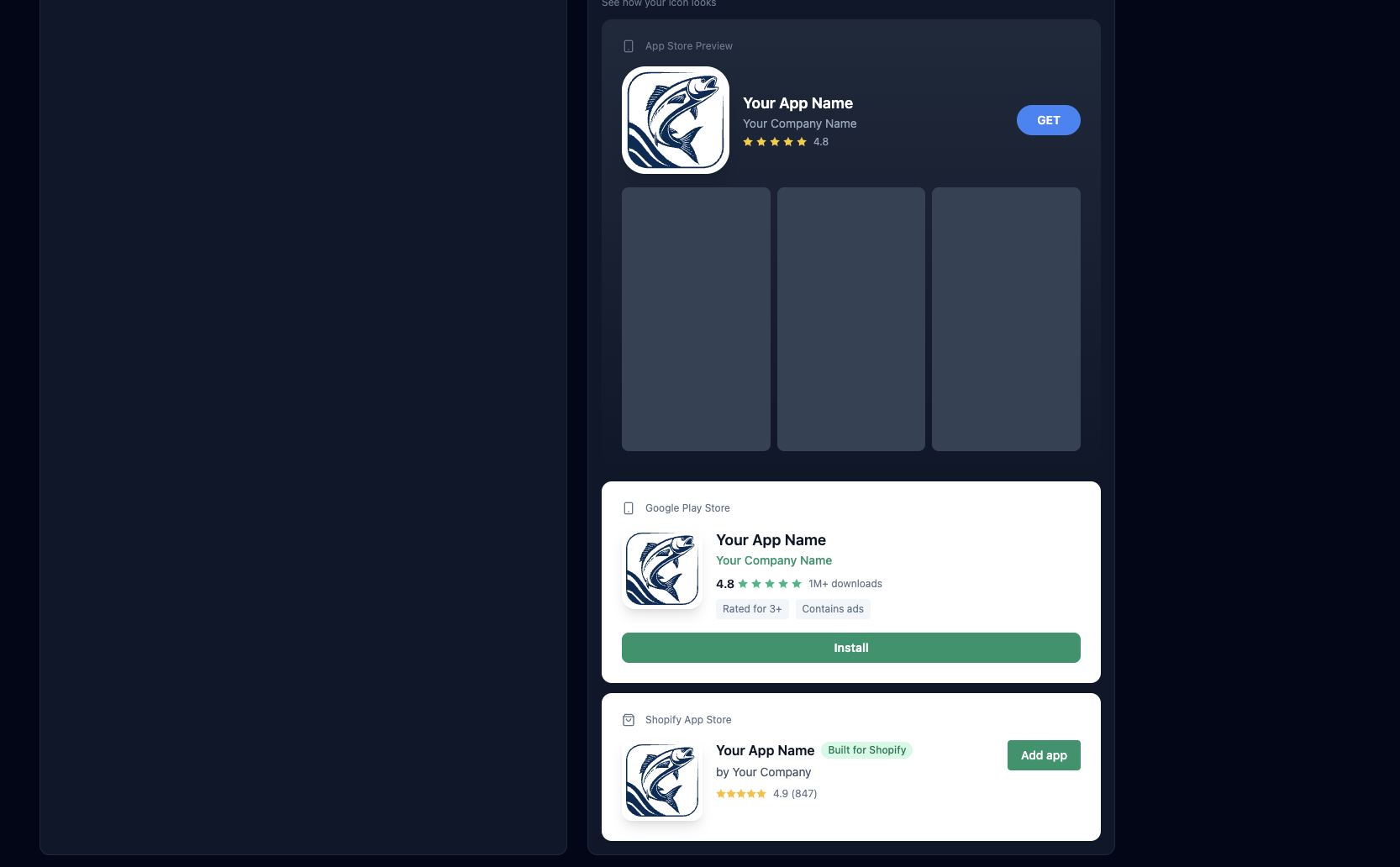 IconsMaker - Screenshot 2 showing product features and functionality