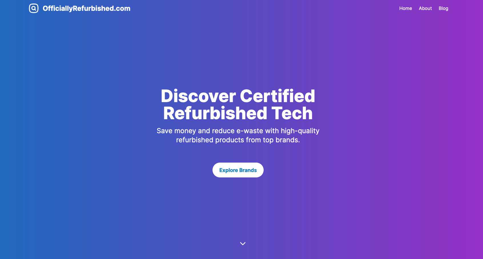 OfficiallyRefurbished.com media 1