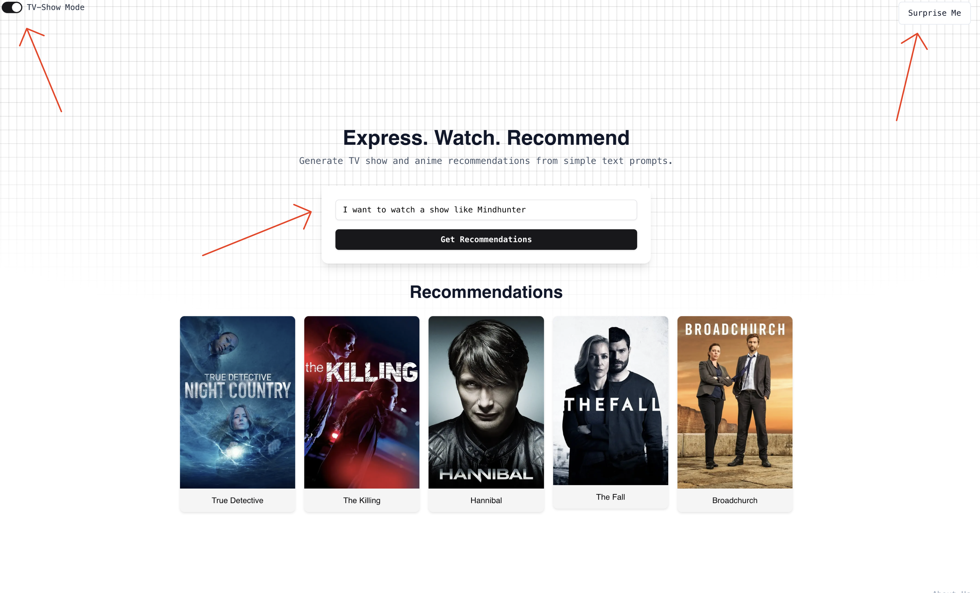RecommendMeAMovie gallery image