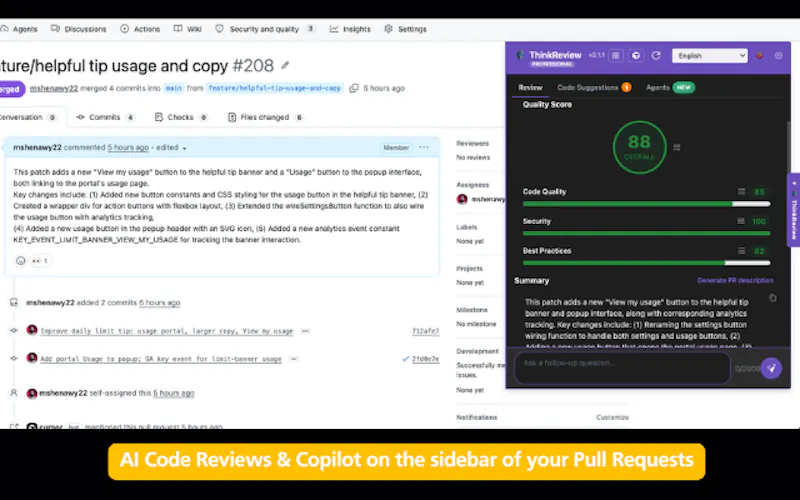 ThinkReview screenshot 2