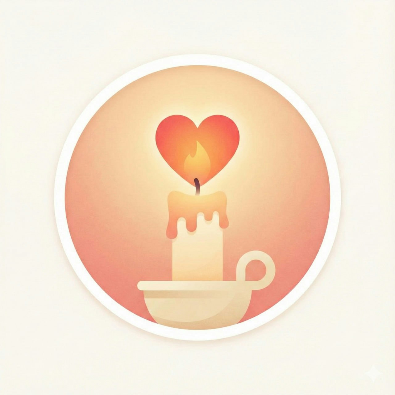 Appreciation Candle - Product Hunt launch logo and brand identity