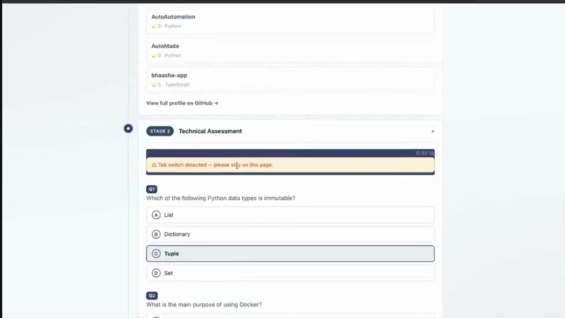 HireX screenshot 1 (video preview)