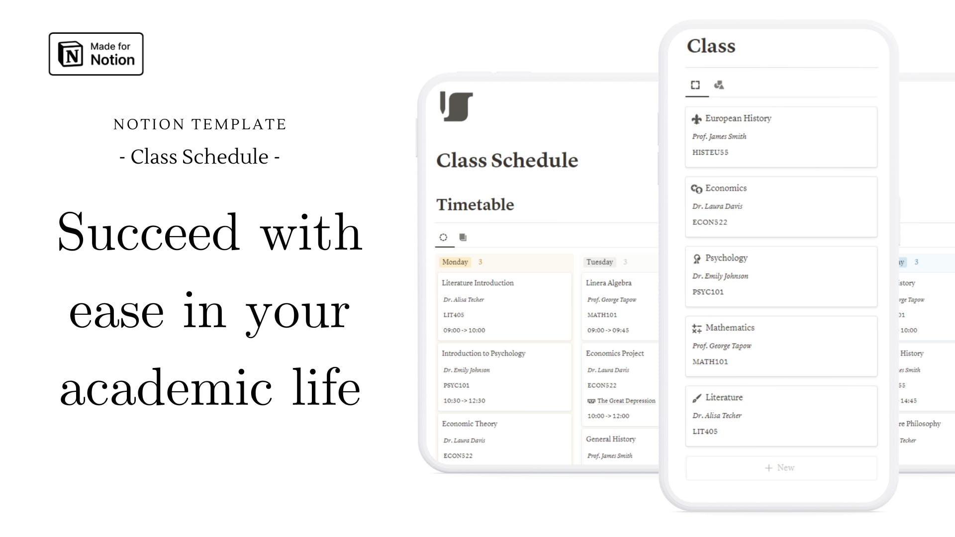 Class Schedule media 1