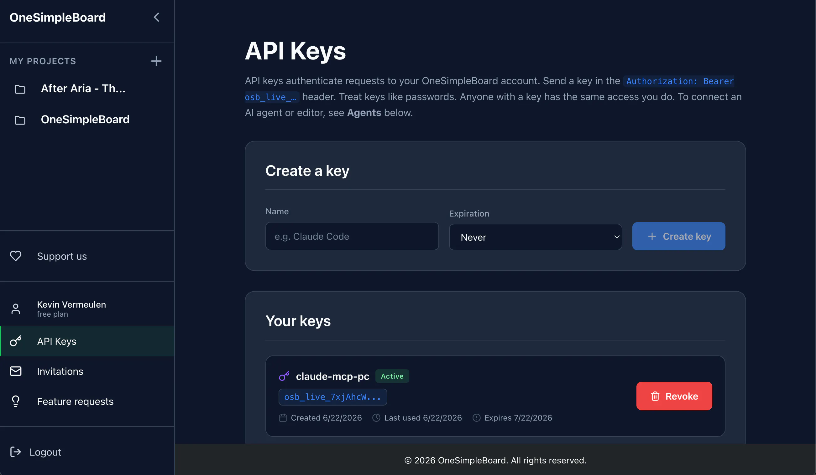 OneSimpleBoard gallery image