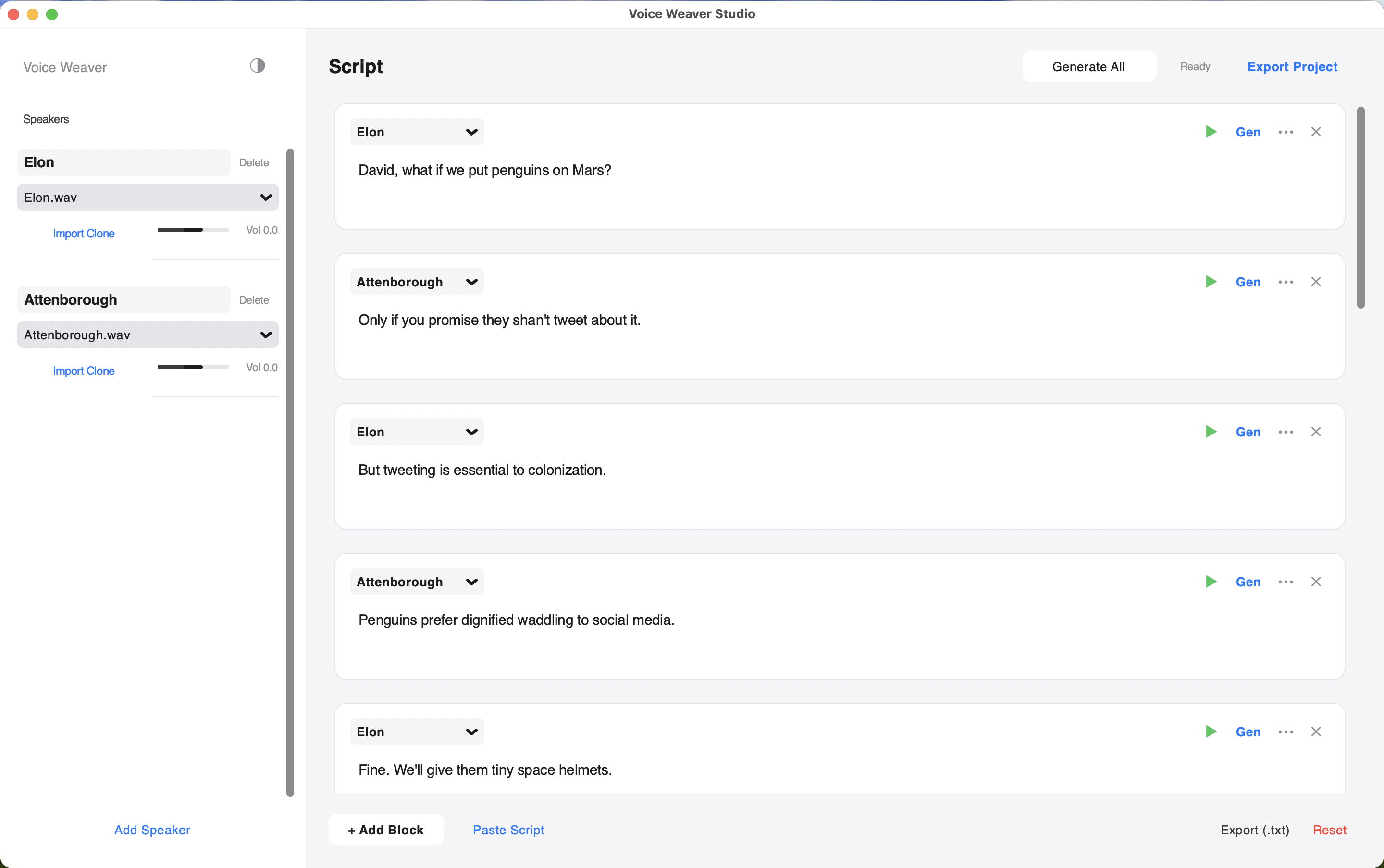Multi-Speaker AI Text-to-Speech gallery image