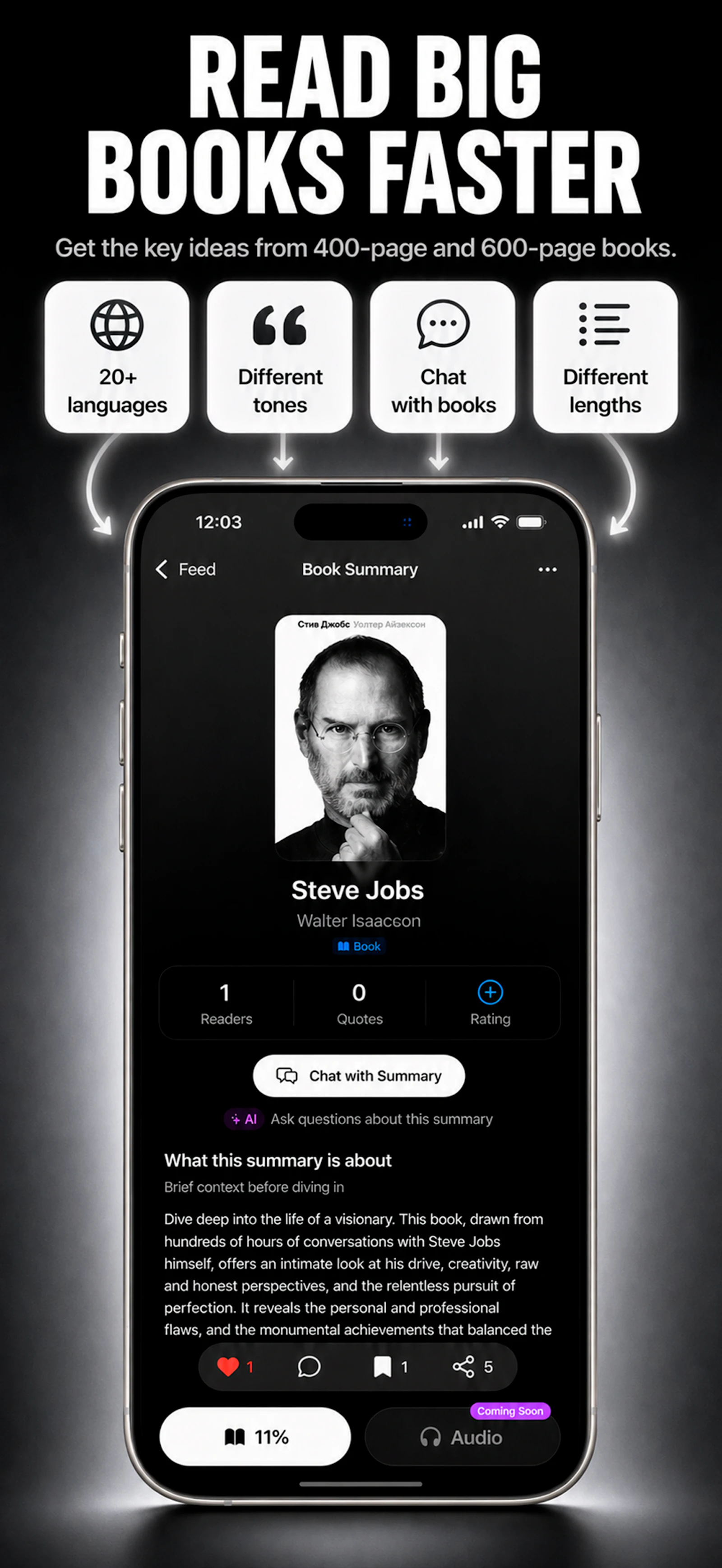 Summio - Read Less. Know More screenshot 2