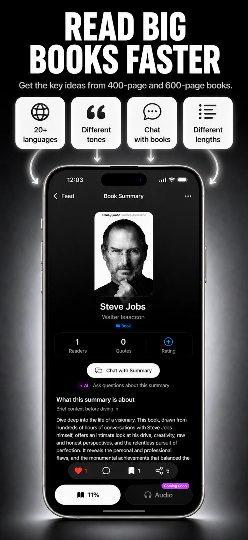 Summio - Read Less. Know More screenshot 2