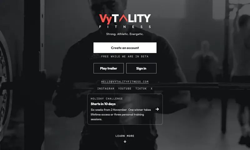 Vytality Fitness screenshot 5
