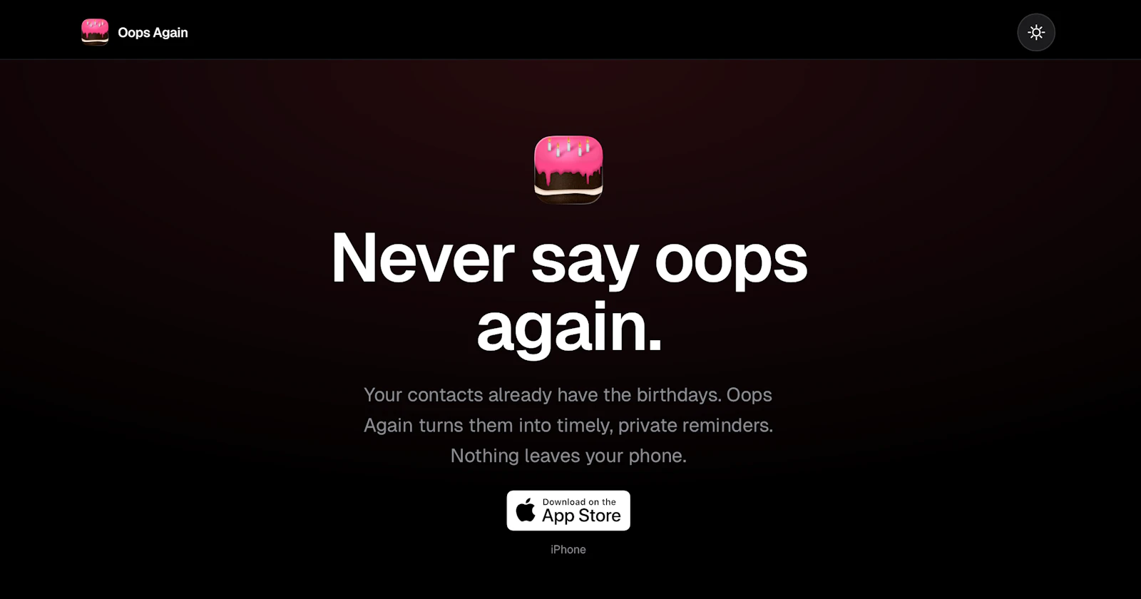Oops Again screenshot 1