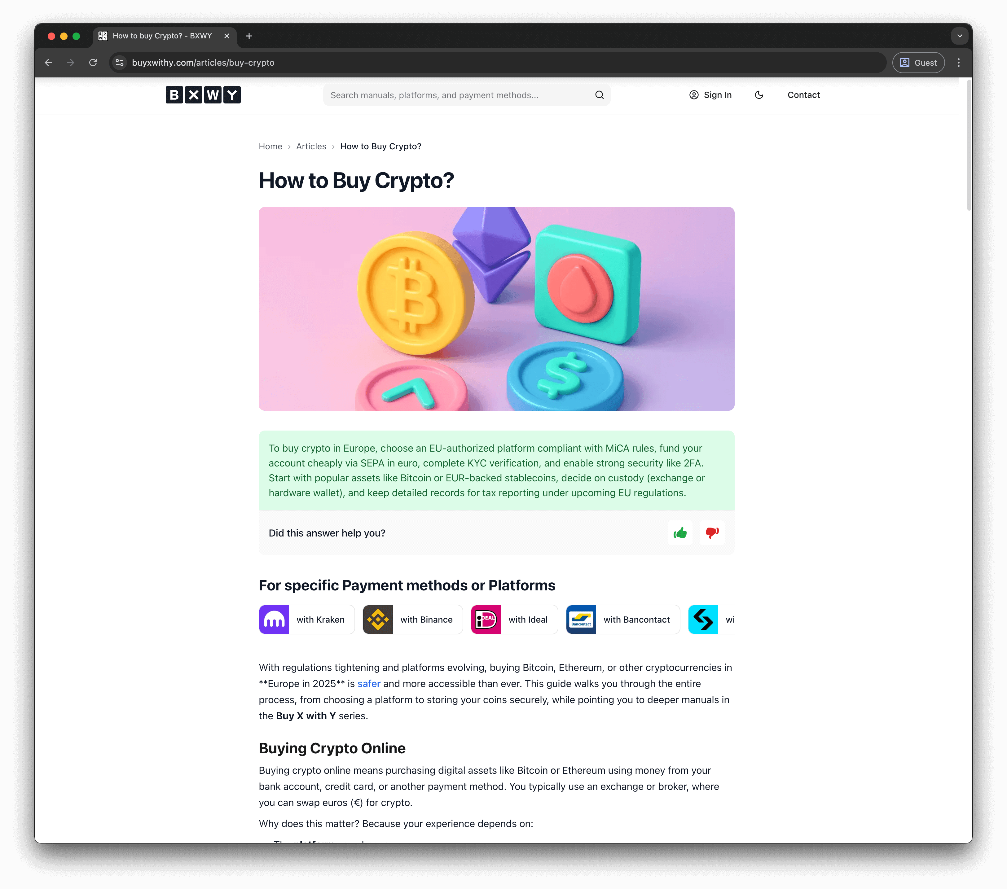 BXWY - Screenshot 4 showing product features and functionality