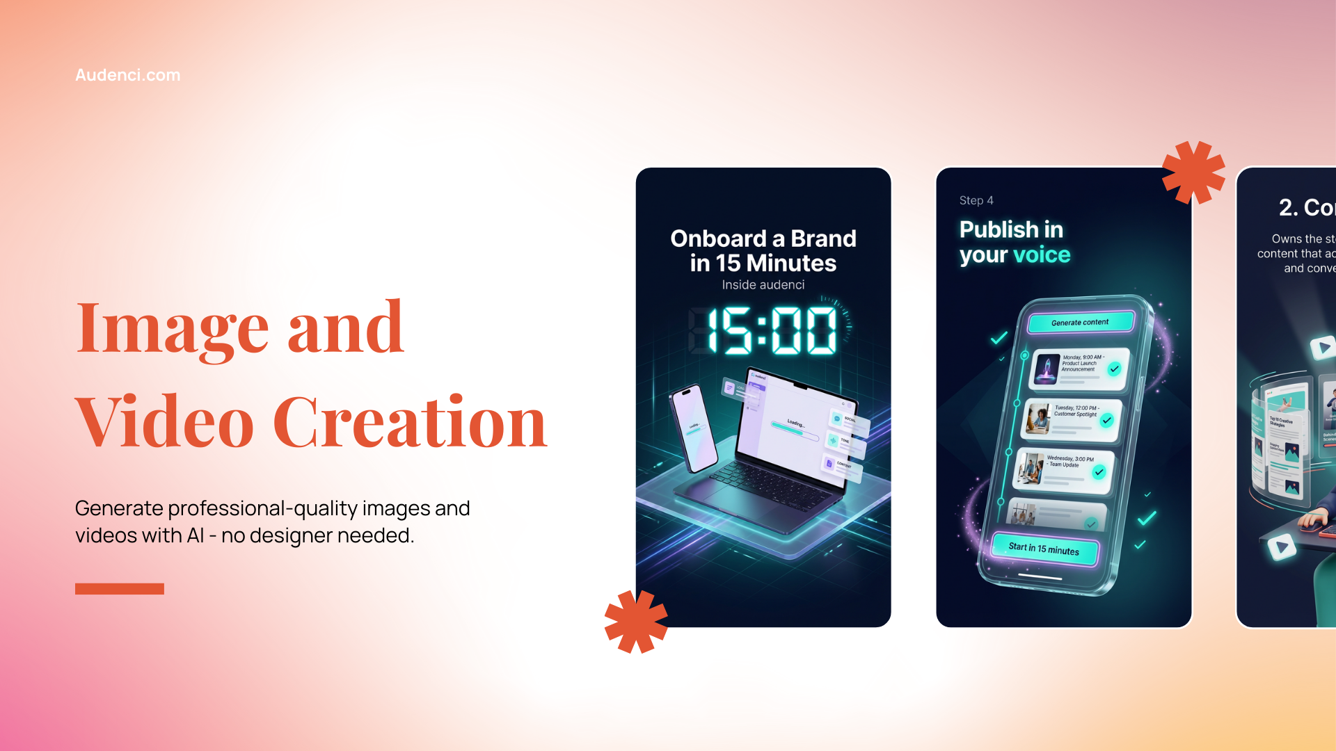 Audenci - Screenshot 4 showing product features and functionality