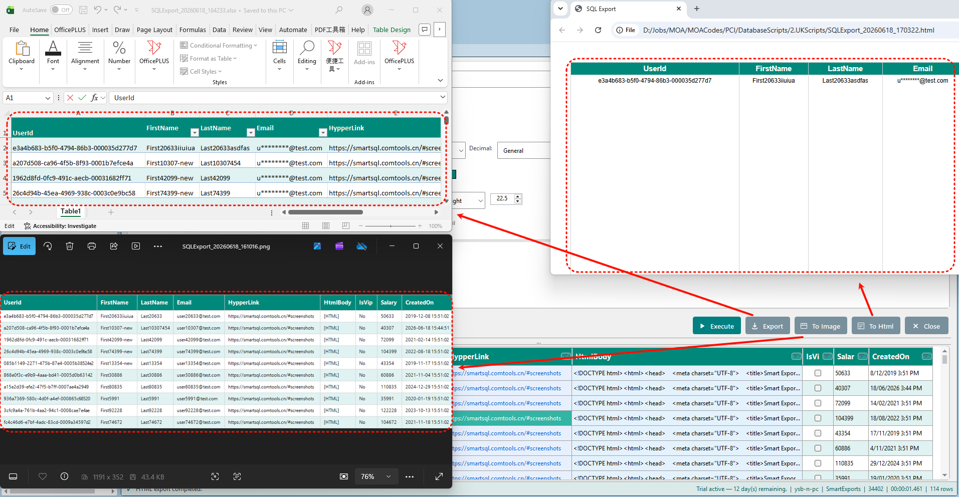 SSMS SQL Editor & Export Tool gallery image
