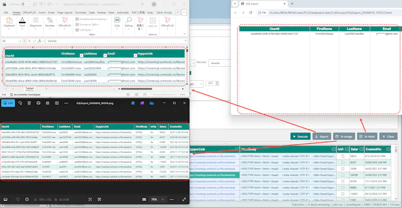 SSMS SQL Editor & Export Tool screenshot 7