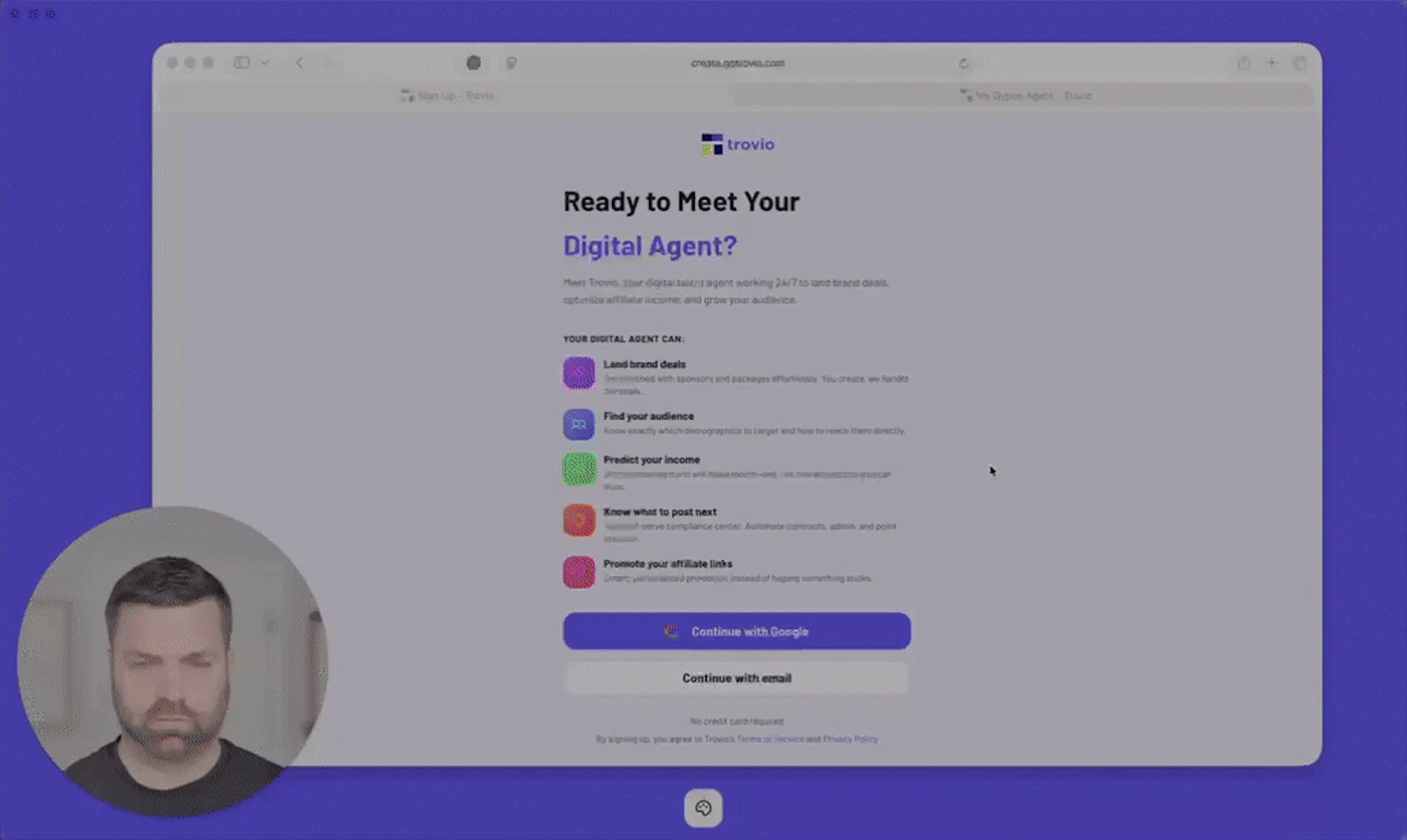 Trovio 2.0  screenshot 1 (video preview)