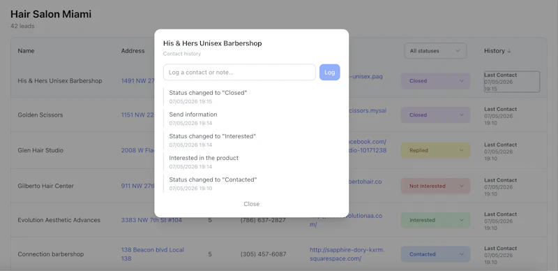 Leads Handler screenshot 3