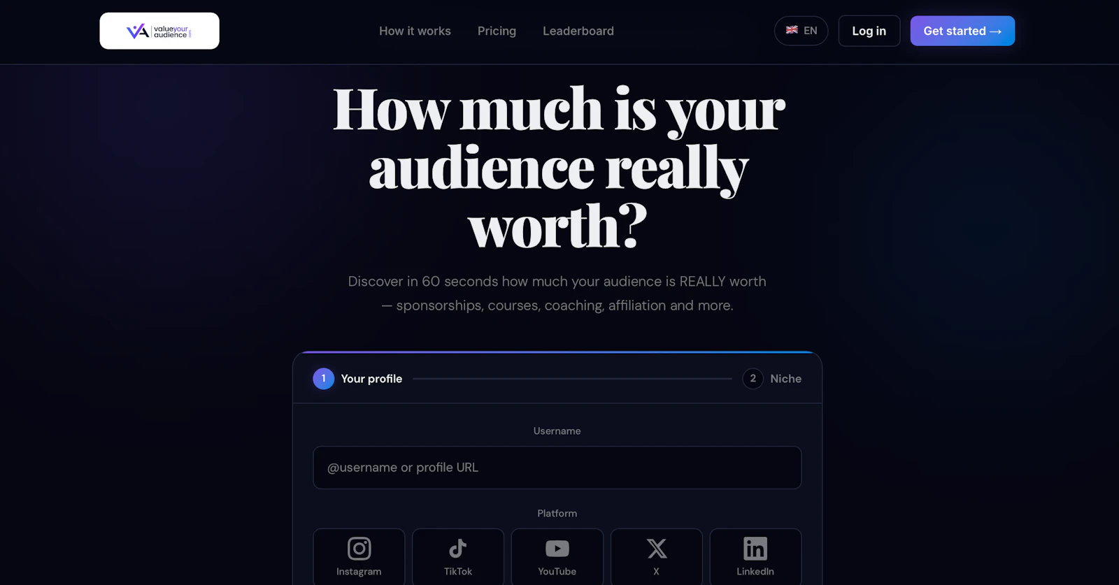 Value Your Audience screenshot 1