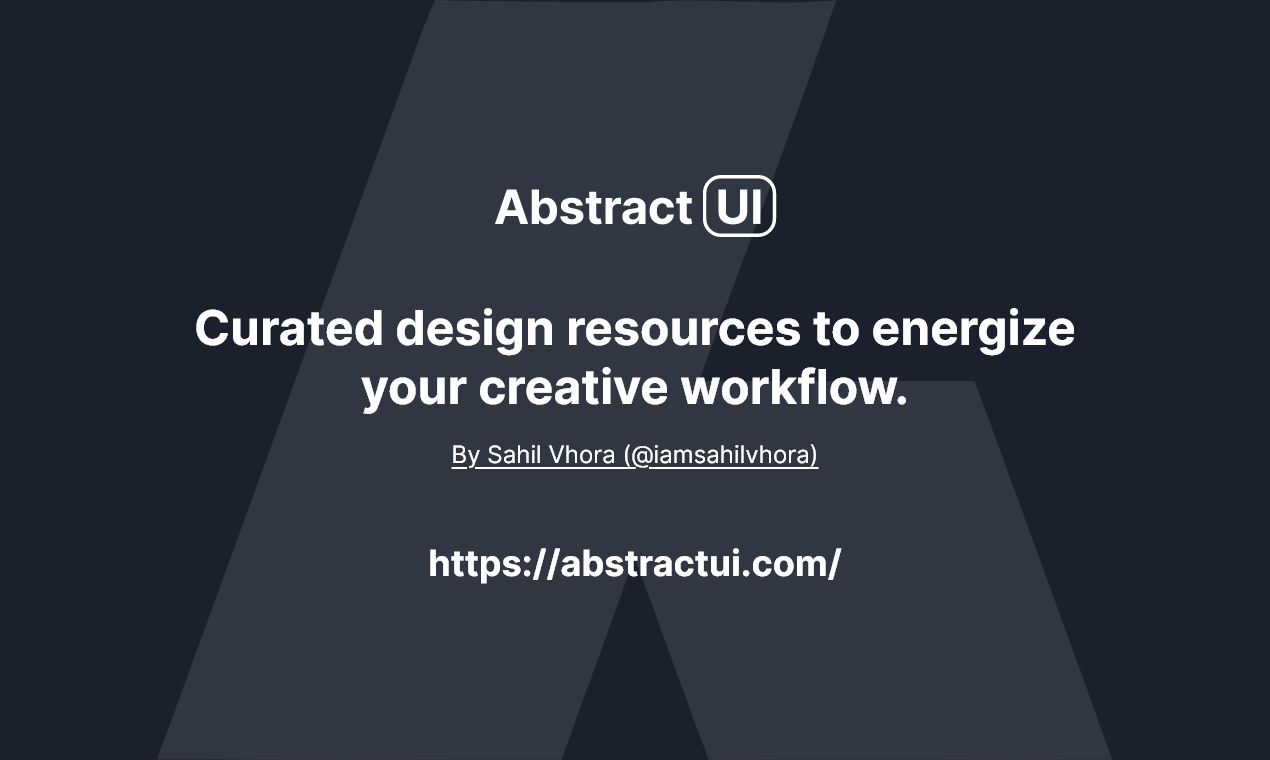 Abstract UI gallery image