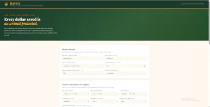 HAVEN — AI for Animal Shelters gallery image