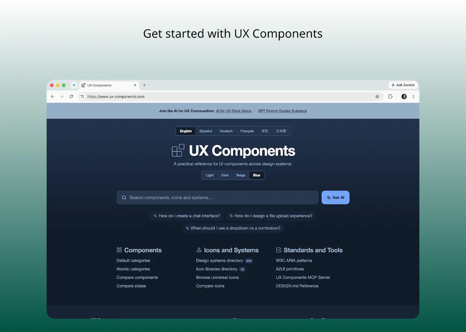 UX Components: Design System Reference screenshot 8