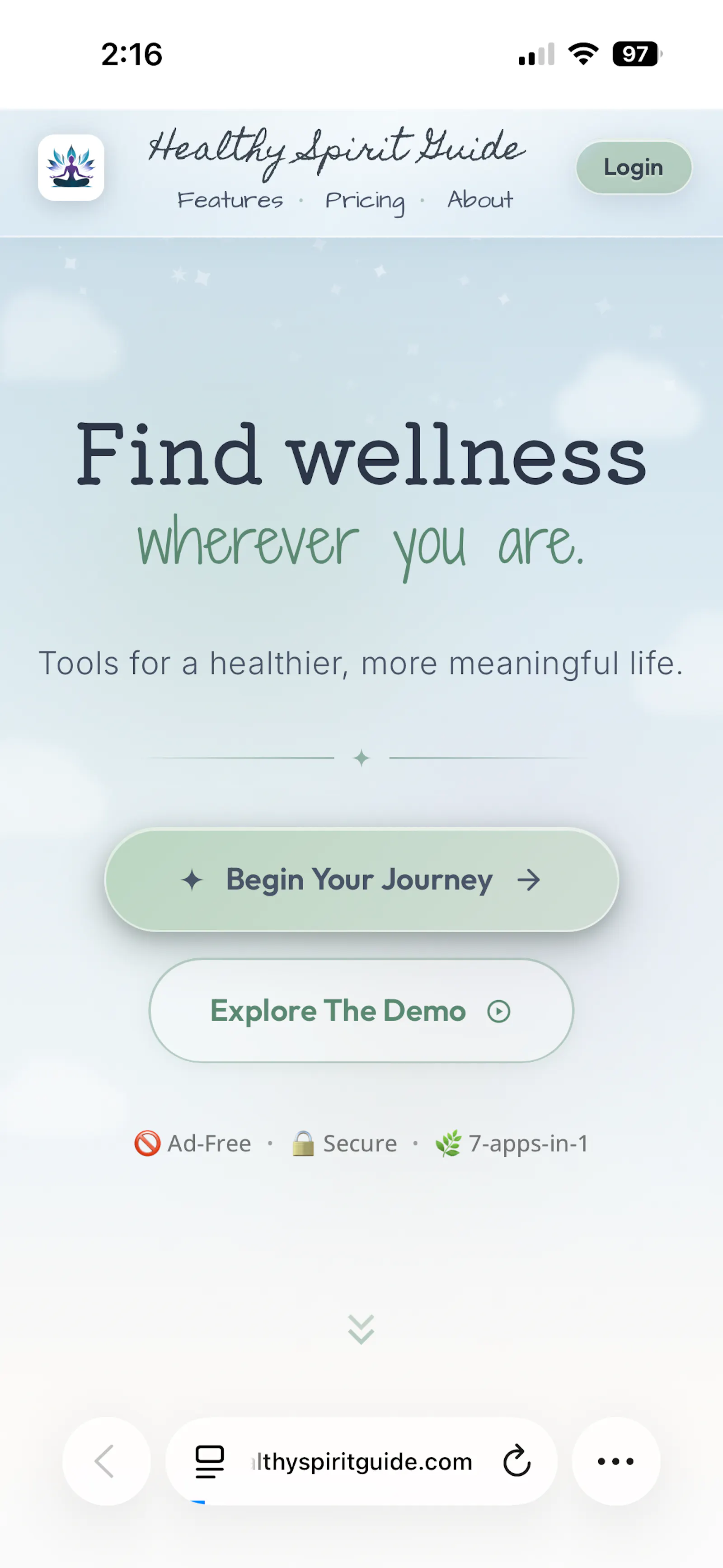 Healthy Spirit Guide screenshot 4