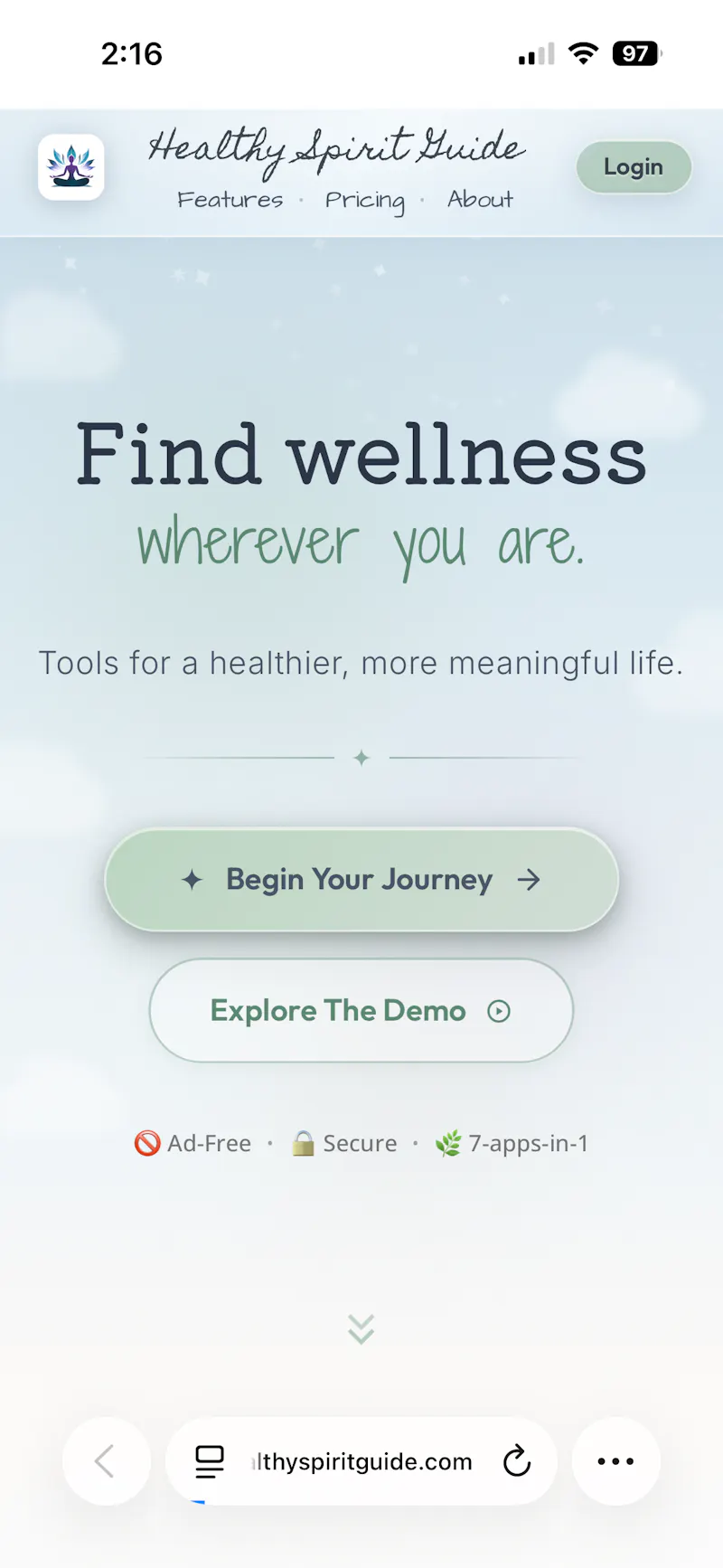 Healthy Spirit Guide screenshot 4