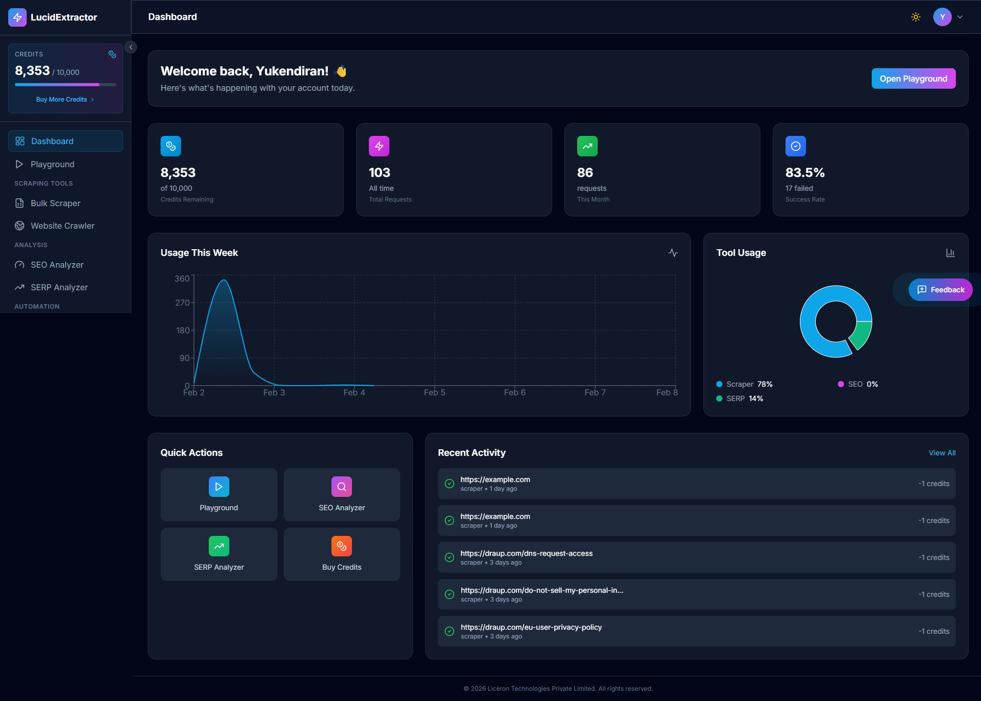 Lucidextractor gallery image