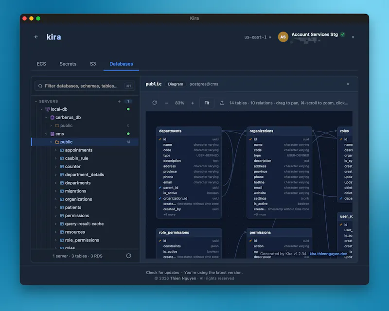 Kira — AWS, without the friction screenshot 5