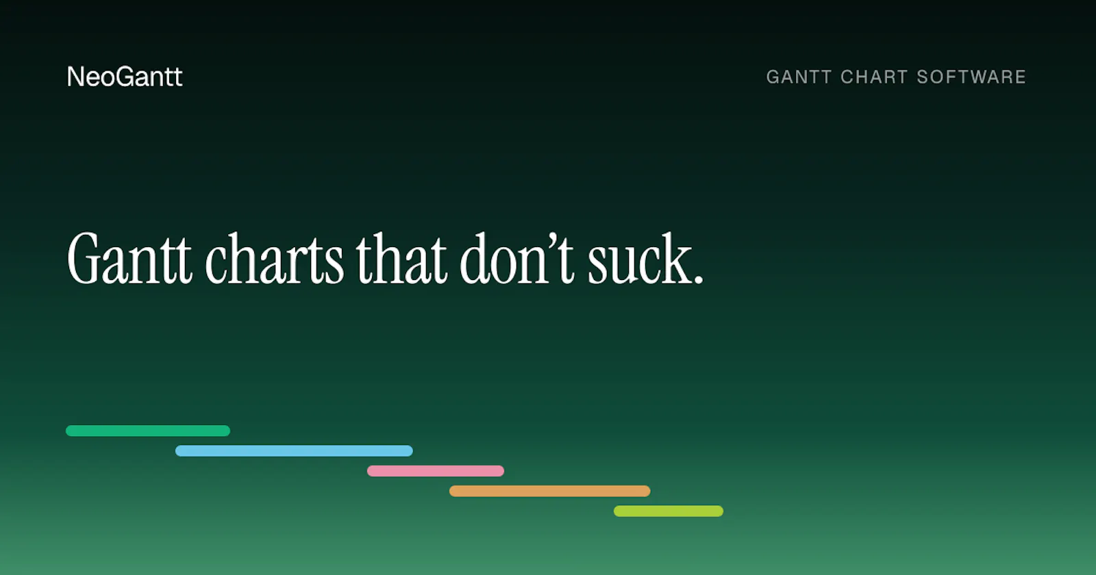 NeoGantt screenshot 1