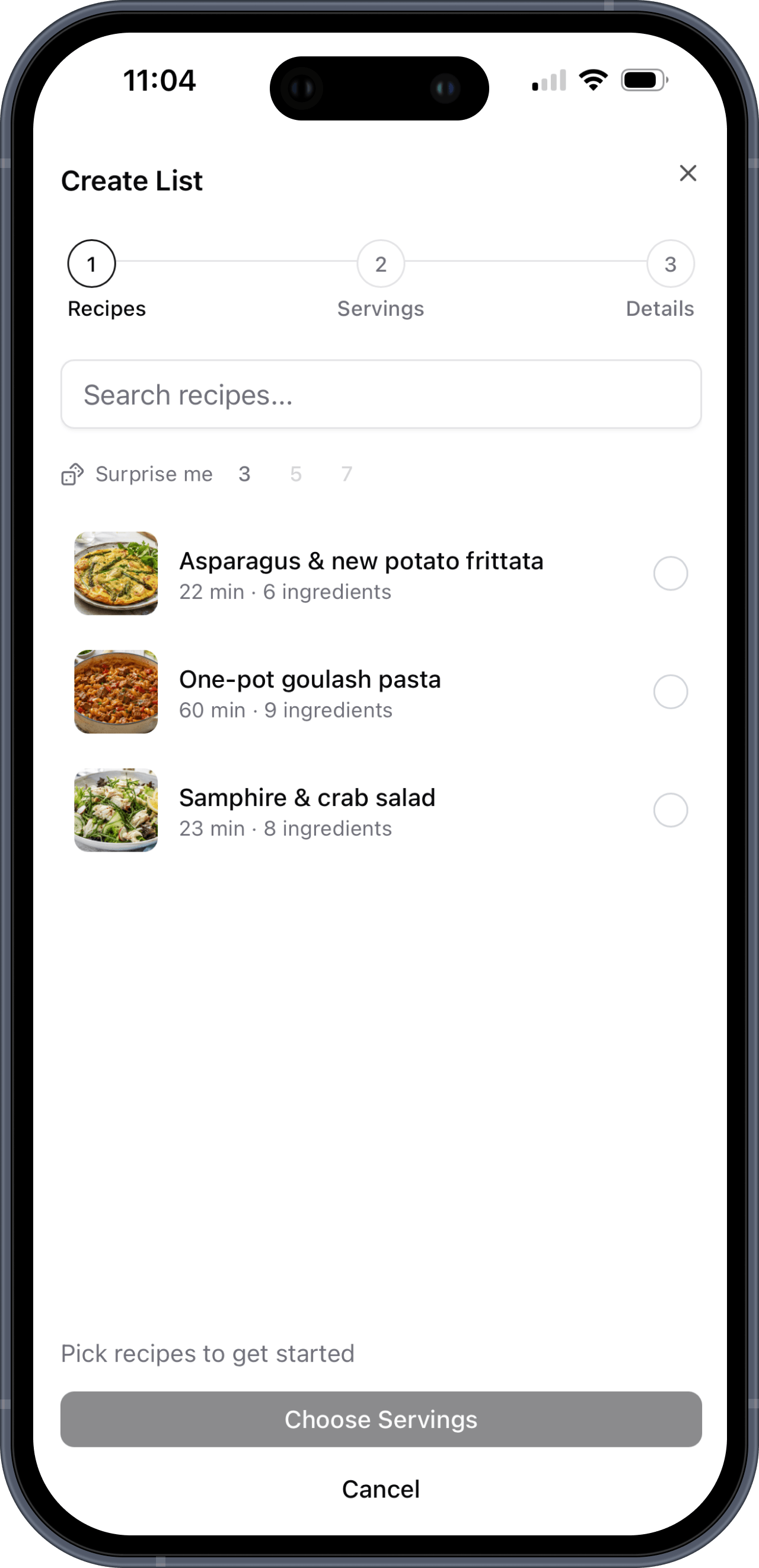 Basket List gallery image