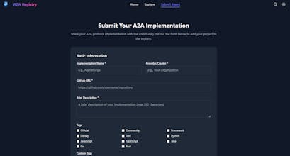 A2A Registry gallery image