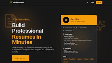 Resume Builder gallery image