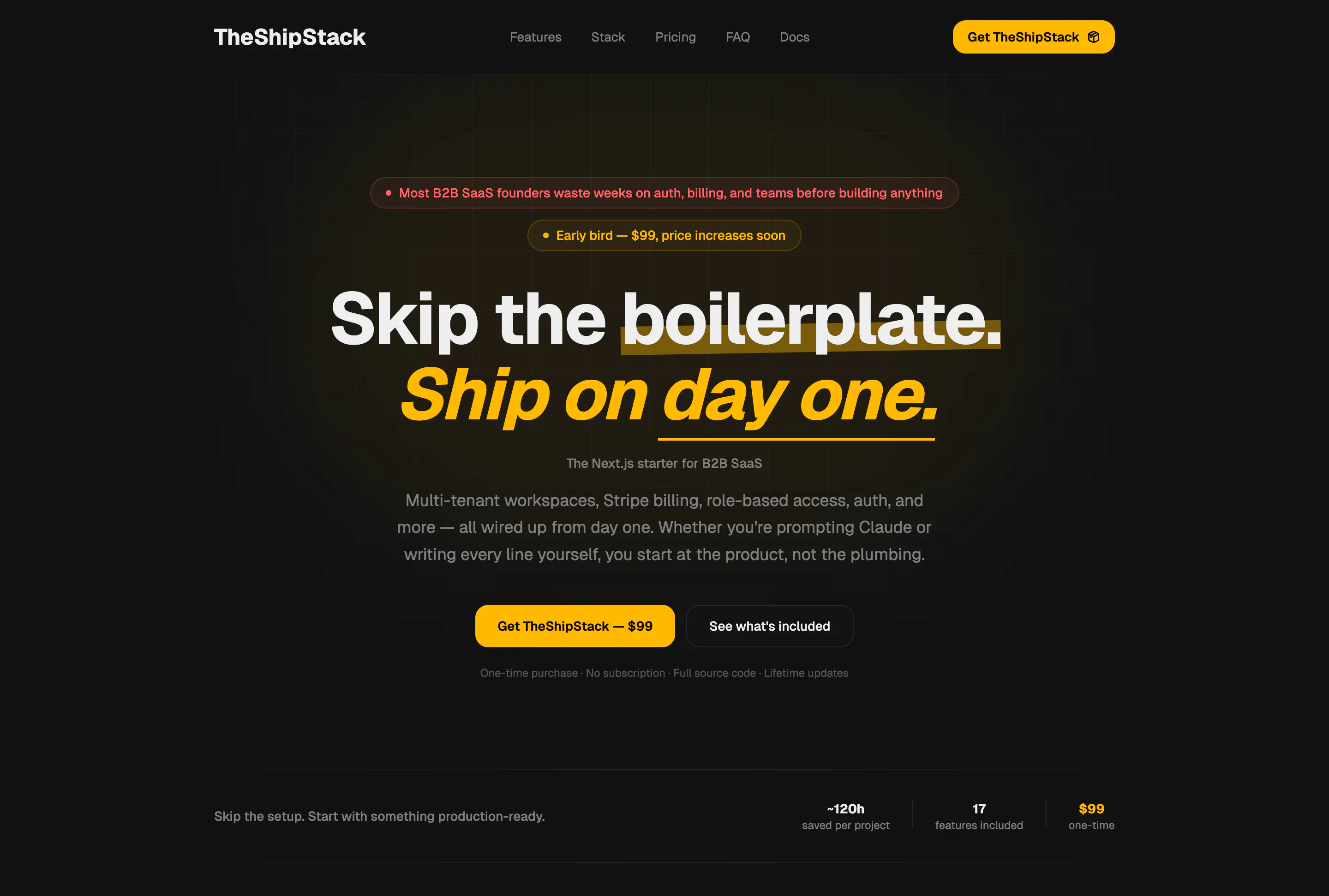 TheShipStack 제품 배너