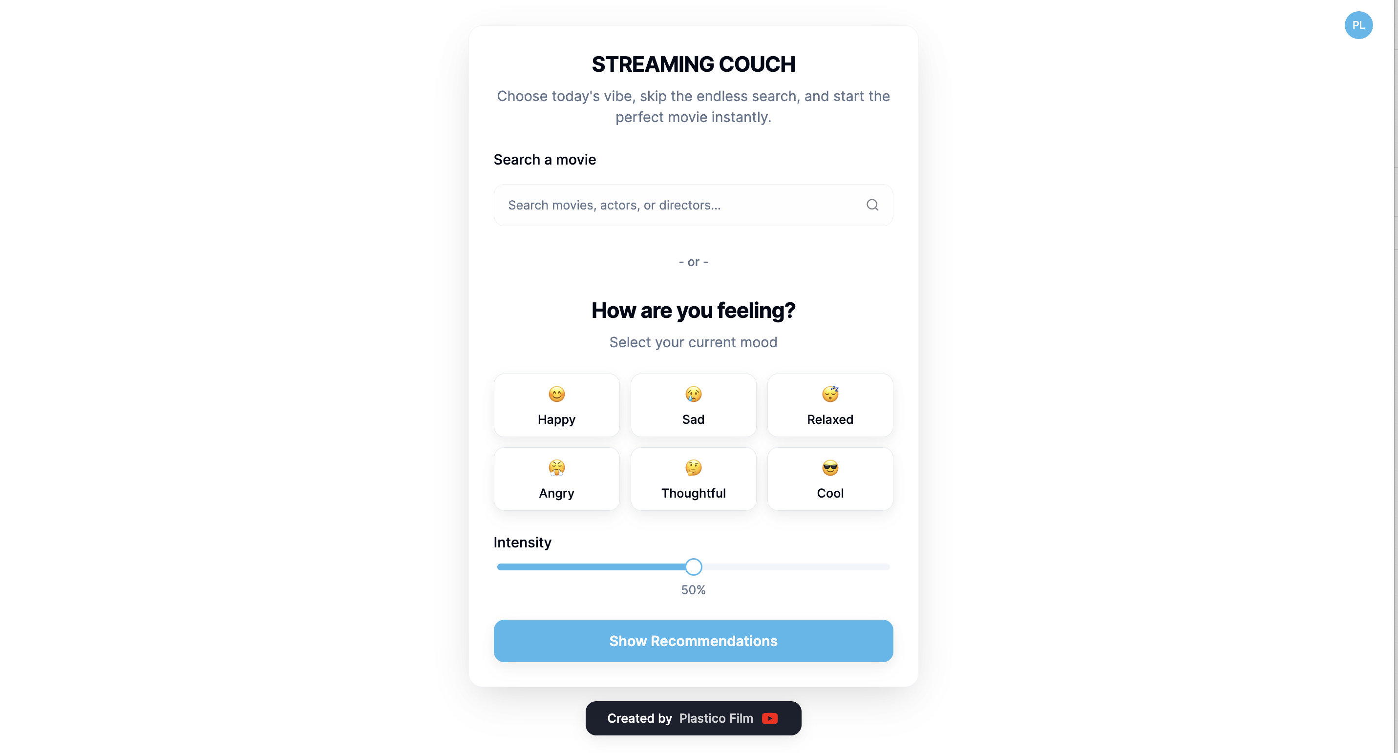 Divano in streaming - Scegli uno stato d'animo, trasmetti in streaming il film perfetto media 4