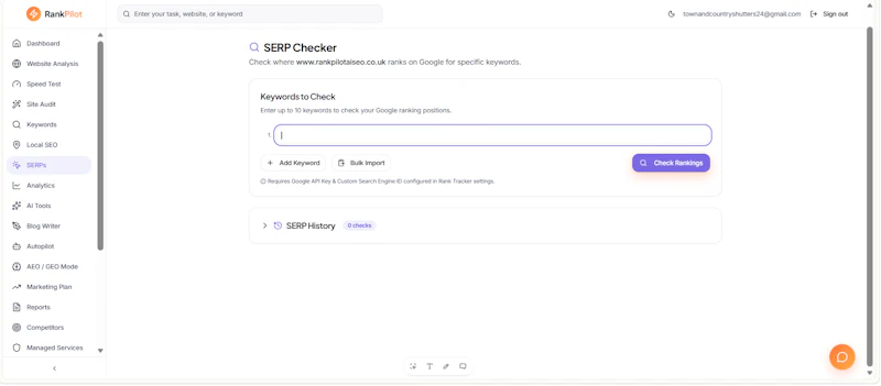 RankPilot AI SEO screenshot 7