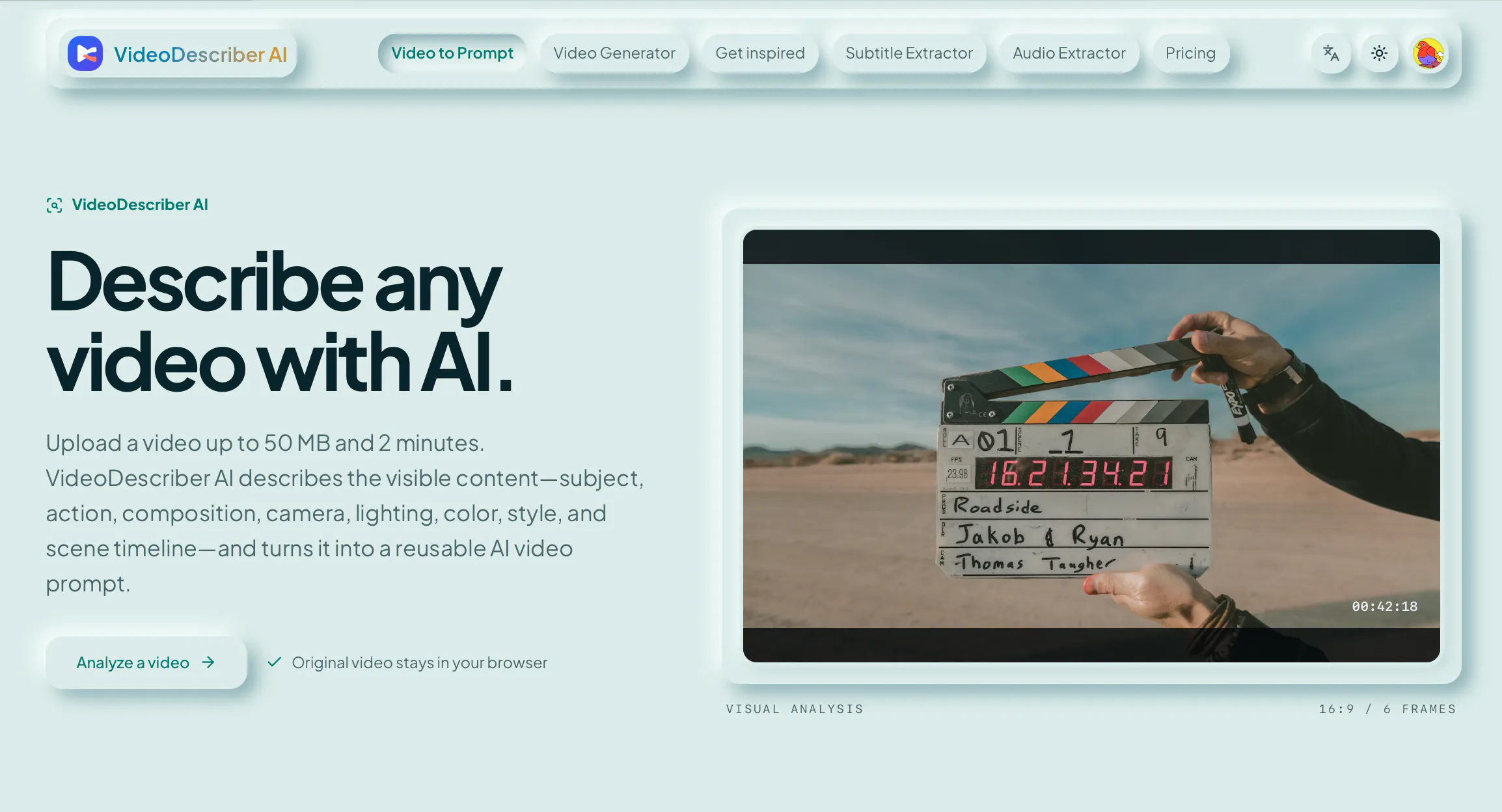 VideoDescriber.ai gallery image