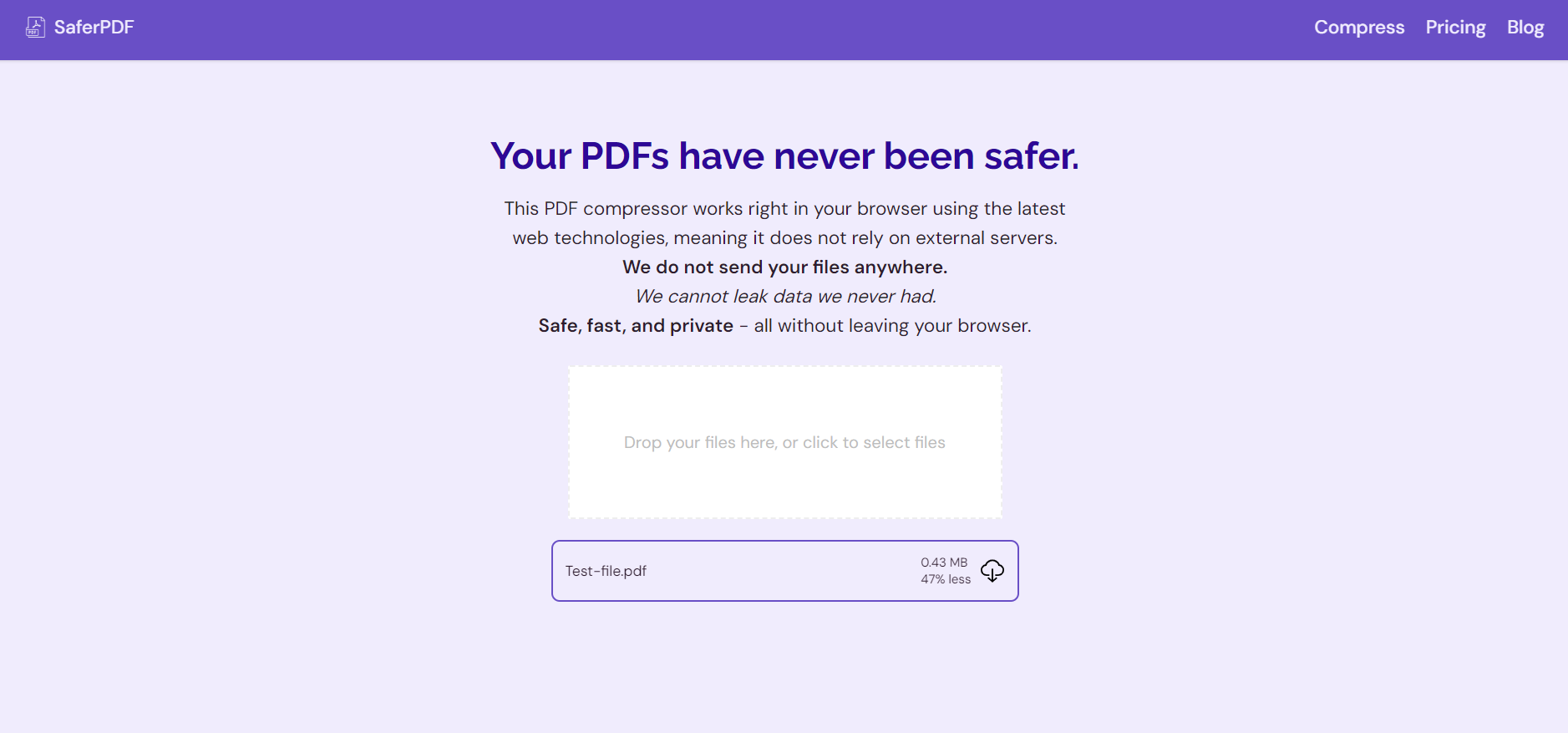 Compresse saferpdf media 3