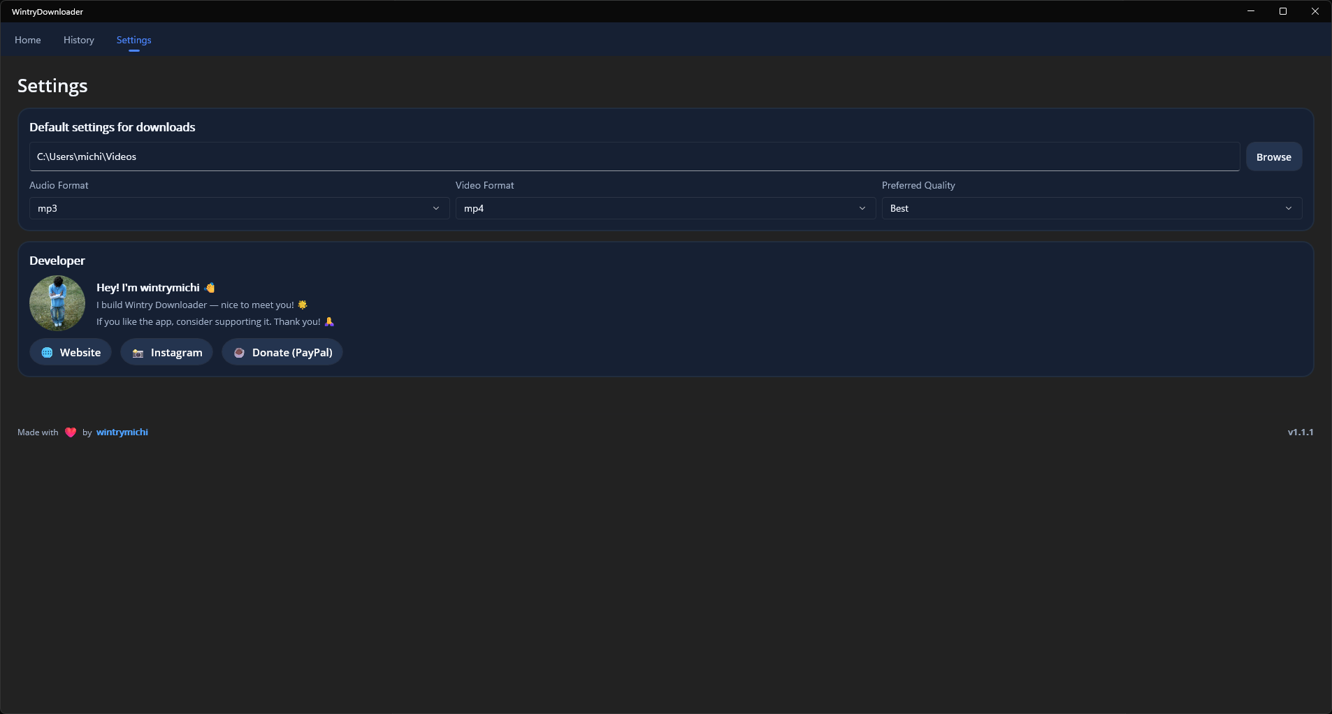 Wintry Downloader gallery image