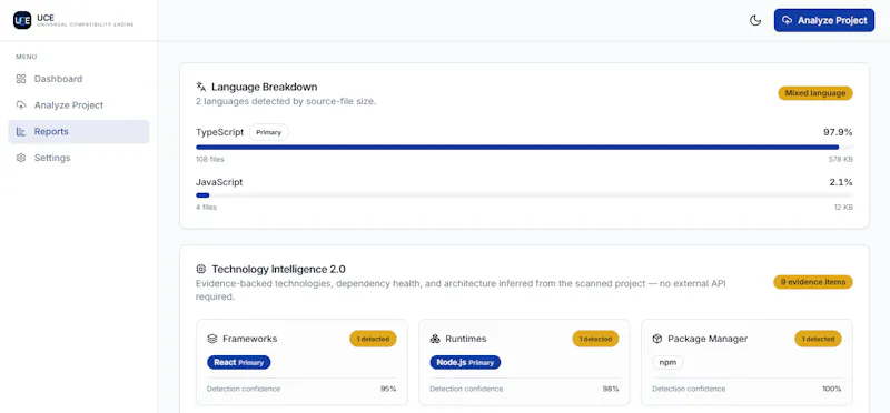 UCE — Universal Compatibility Engine screenshot 3