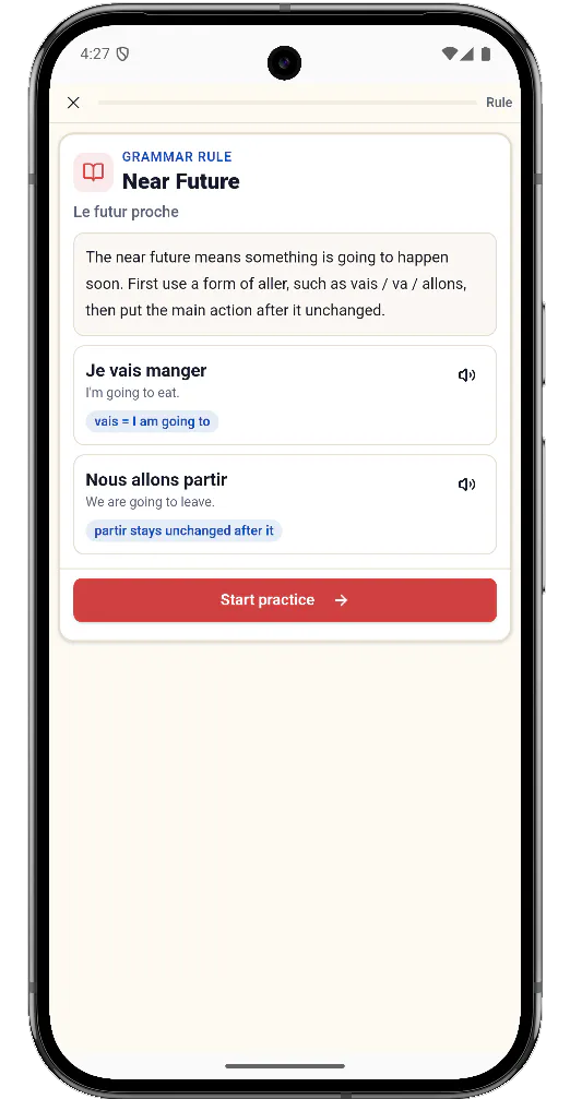 French Ready App gallery image