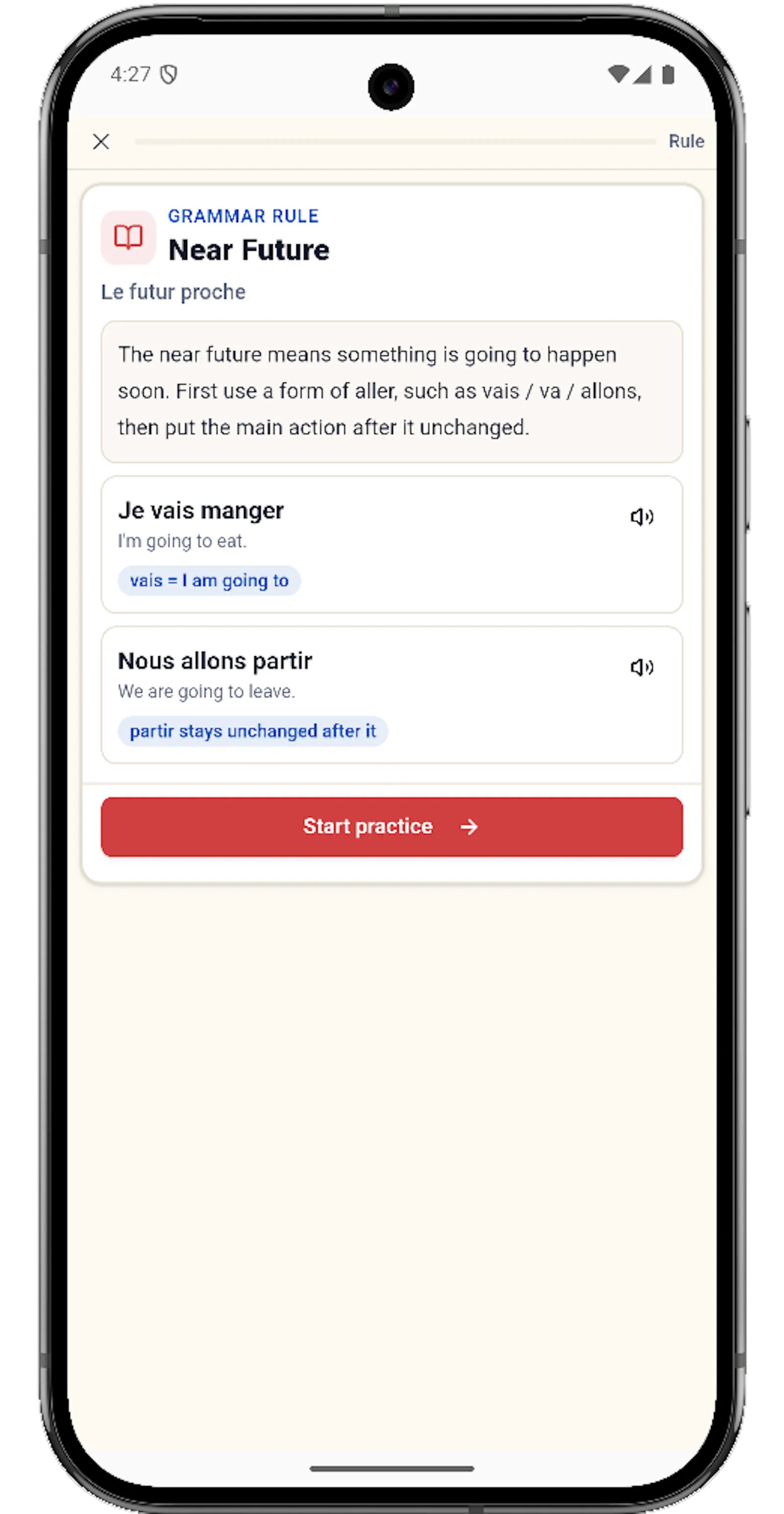 French Ready App screenshot 5