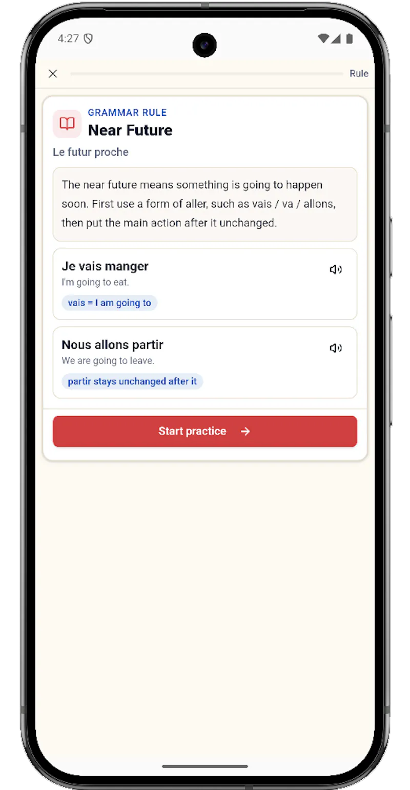 French Ready App screenshot 5