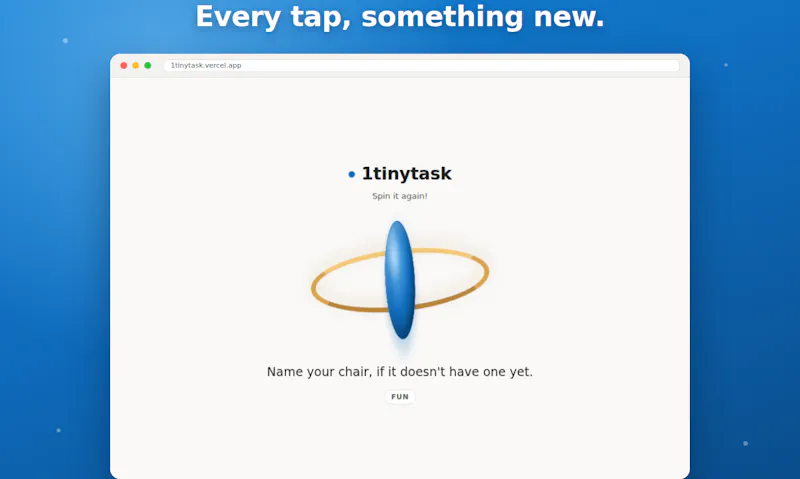 1tinytask screenshot 2