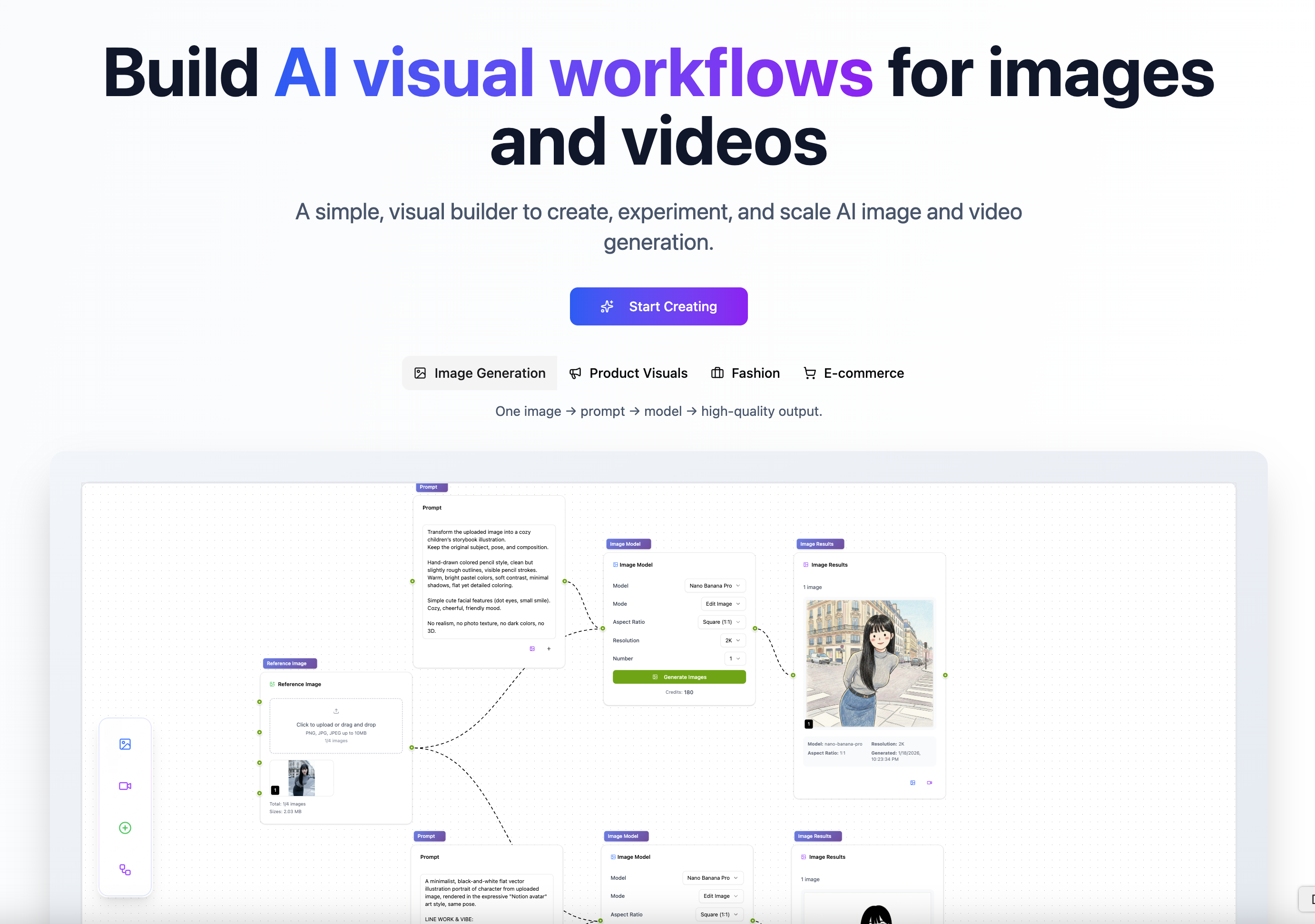 Pictell - Main product screenshot demonstrating key features and user interface