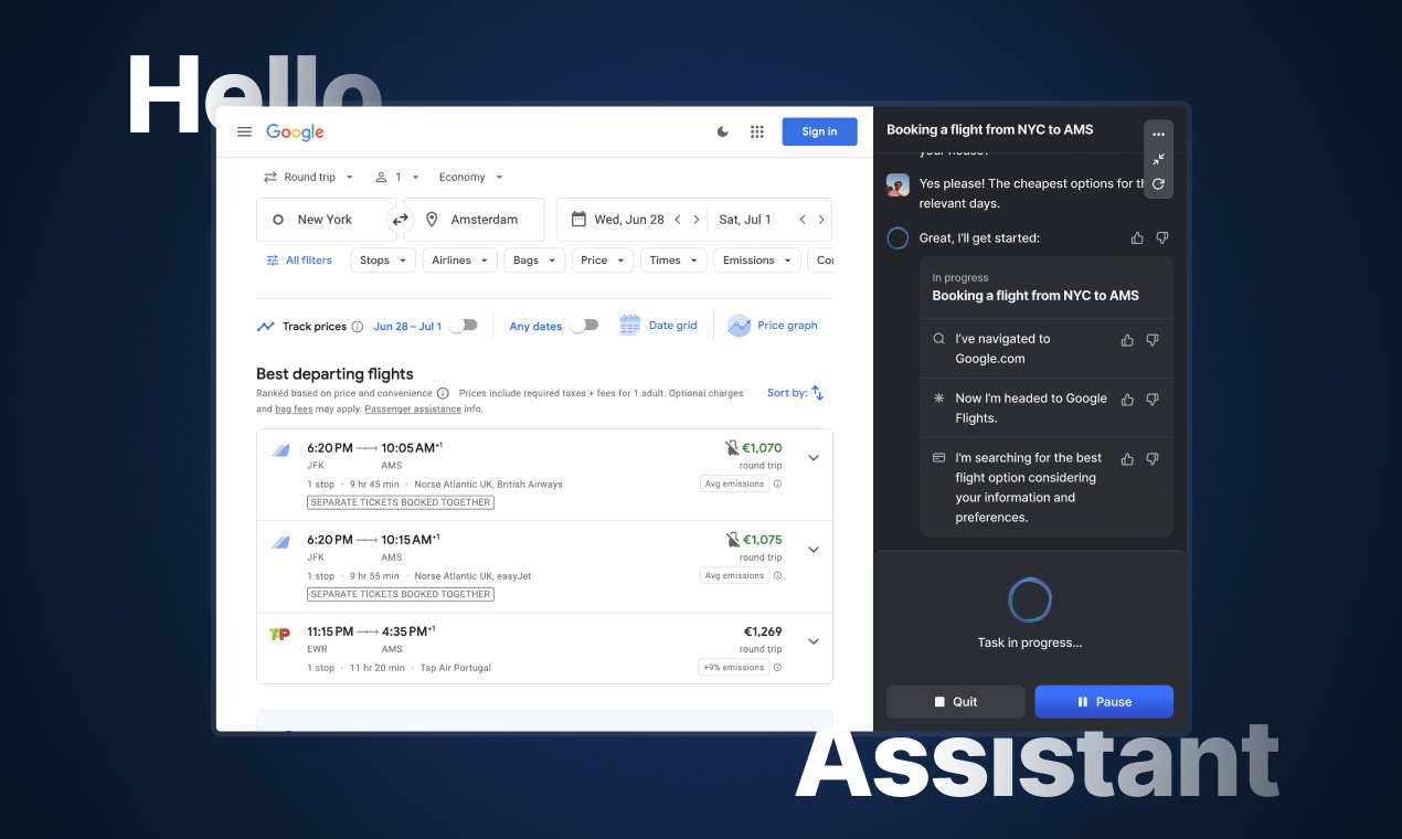 Persönlicher Assistent von Hyperwrite media 2