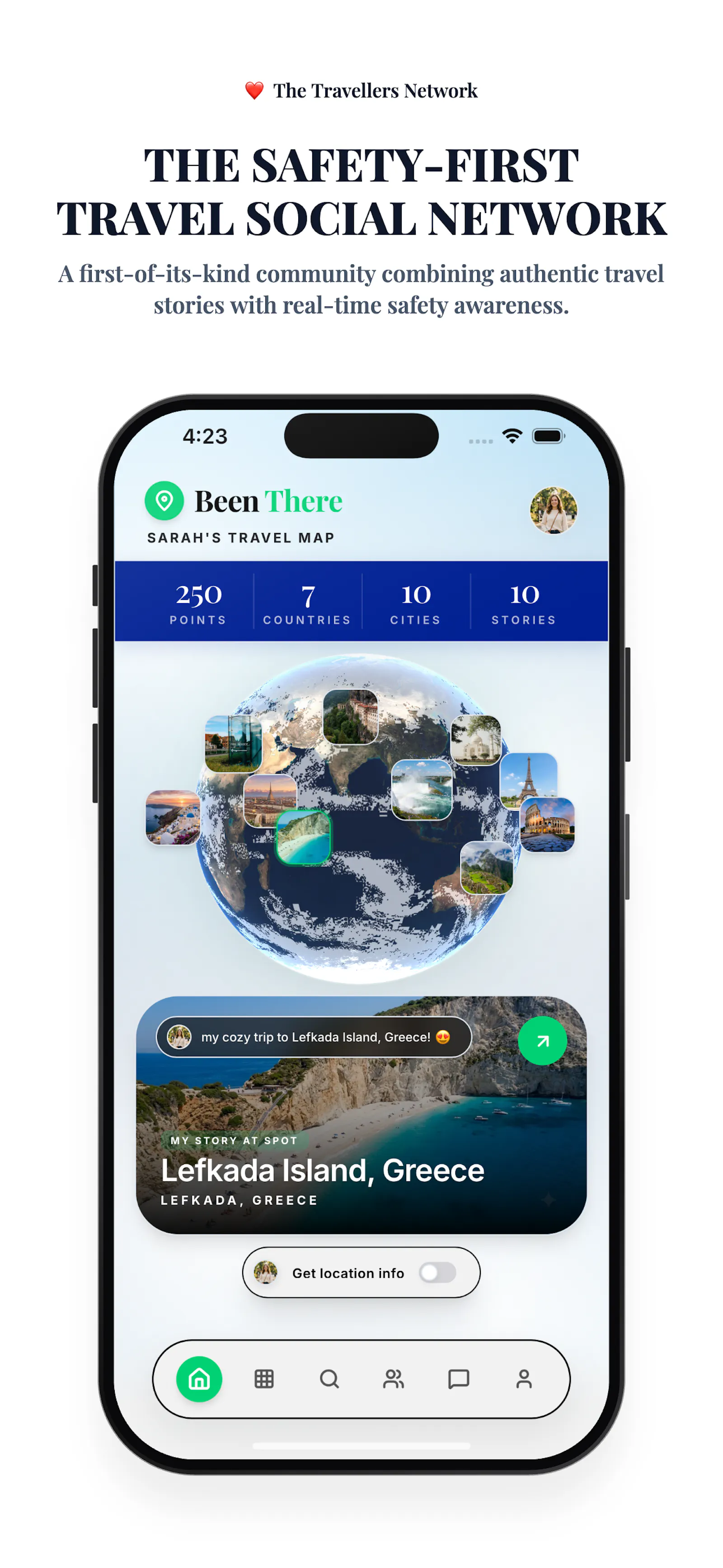 BeenThere  screenshot 1