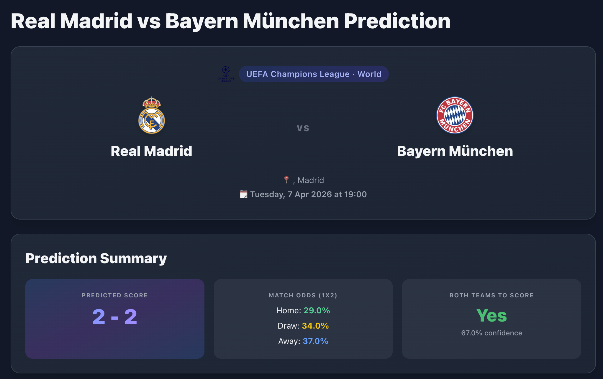 AI Football Predictions gallery image