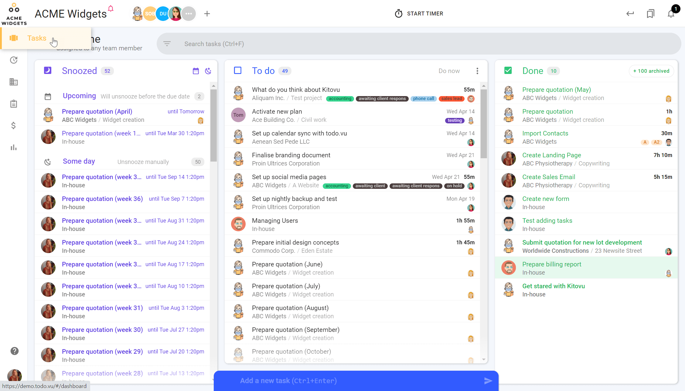 todo.vu - Tijd tracking en facturering voor freelancers, consultants en teams media 3