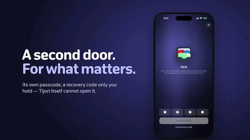 Tijori — Document Wallet for iPhone screenshot 1 (video preview)