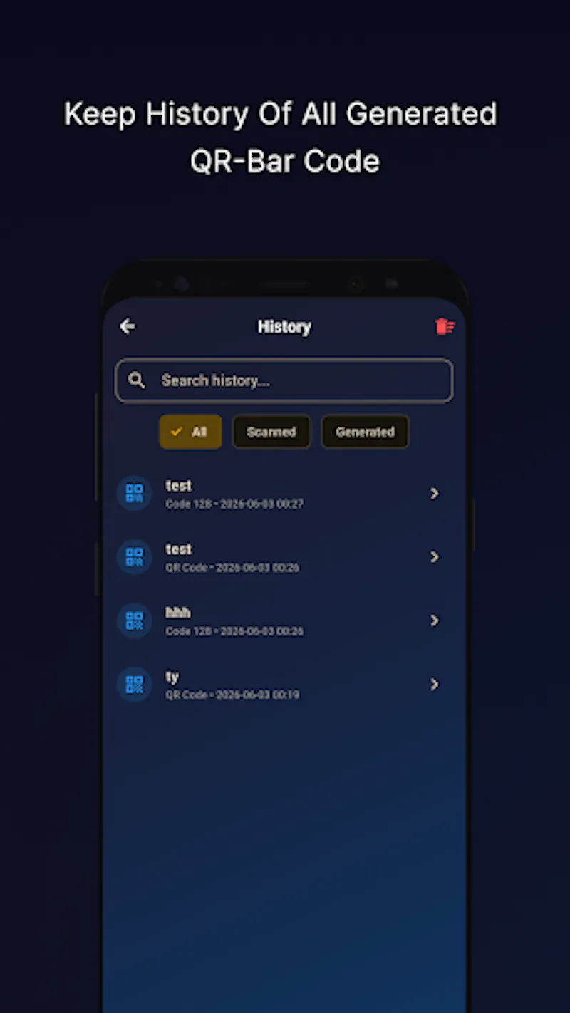 QR Scanner & Barcode Scanner app screenshot 3